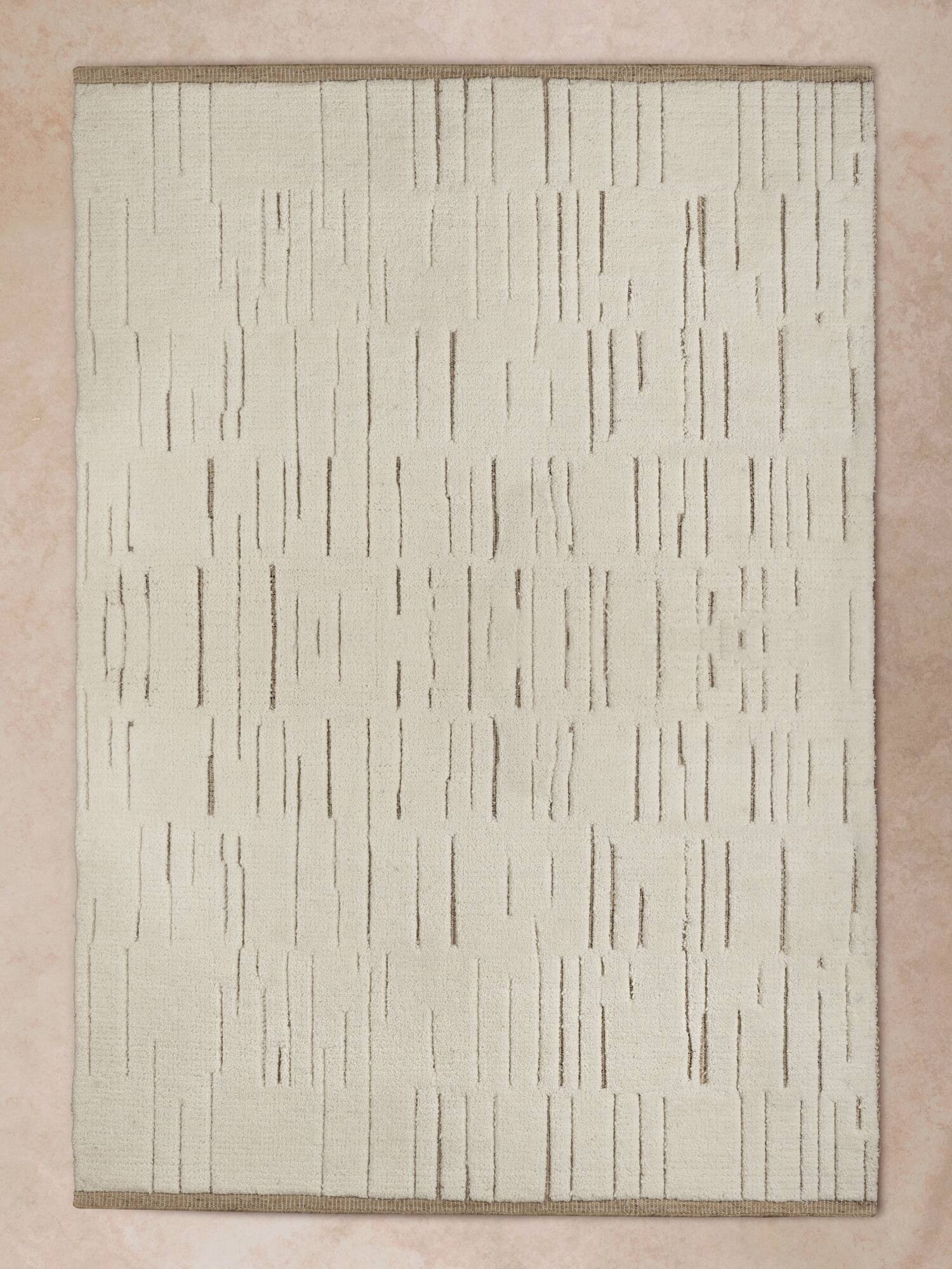 GAURI KOHLI - Narita Rug - Shades of ivory and brown | Best Buy U.S.