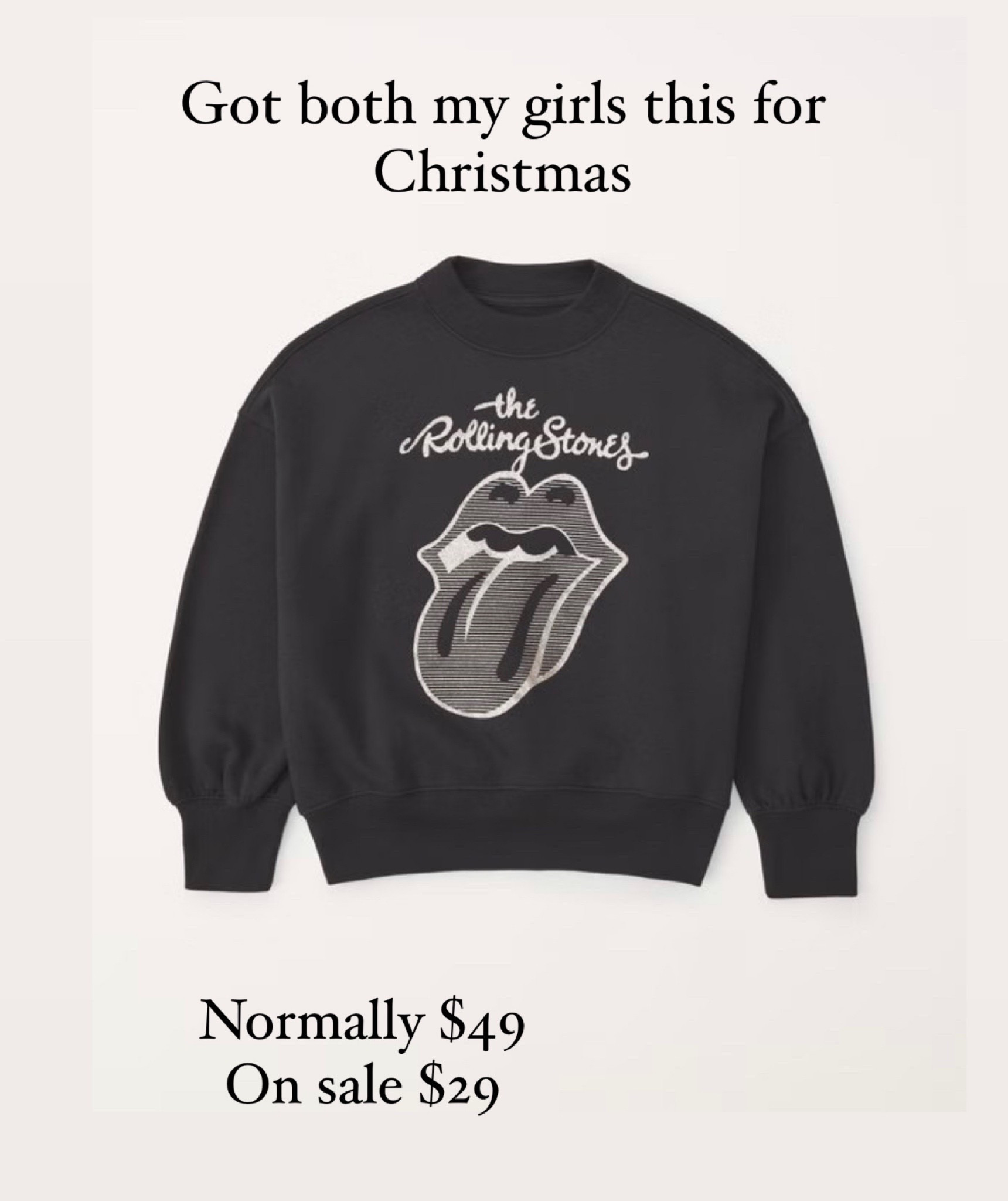 Grab this! #christmasgifts #girlssweatshirt 

#LTKsalealert #LTKHoliday #LTKSeasonal