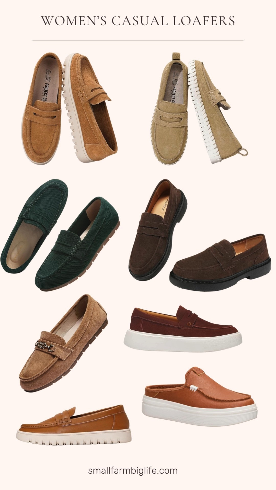  

 I love how popular and how many styles of loafers there are for fall! These styles are a little casual and would be so cute with jeans. These cognac slides are on my wish list!

#LTKShoeCrush #LTKOver40 #LTKFindsUnder100