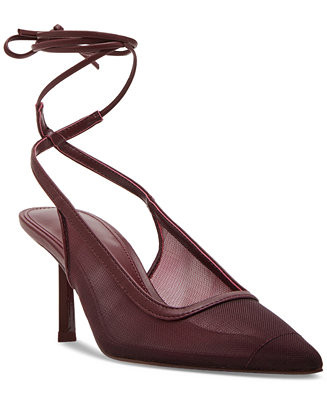 Madden Girl Brigitte Pointed-Toe Lace-Up Pumps - Macy's | Macy's