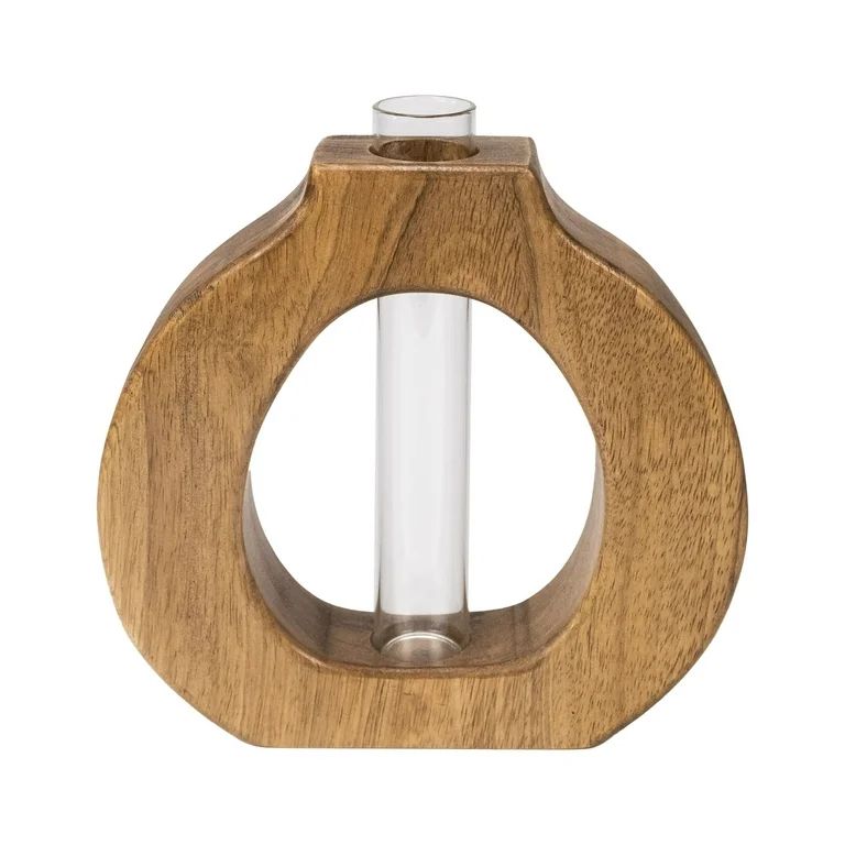 Better Homes & Gardens Wood and Glass Round Propagation Station | Walmart (US)