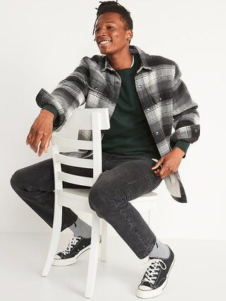 Crew-Neck Raglan-Sleeve Sweater for Men | Old Navy (US)