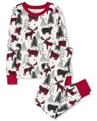 Unisex Kids Matching Family Christmas Long Sleeve Winter Bear Snug Fit Cotton Pajamas | The Child... | The Children's Place
