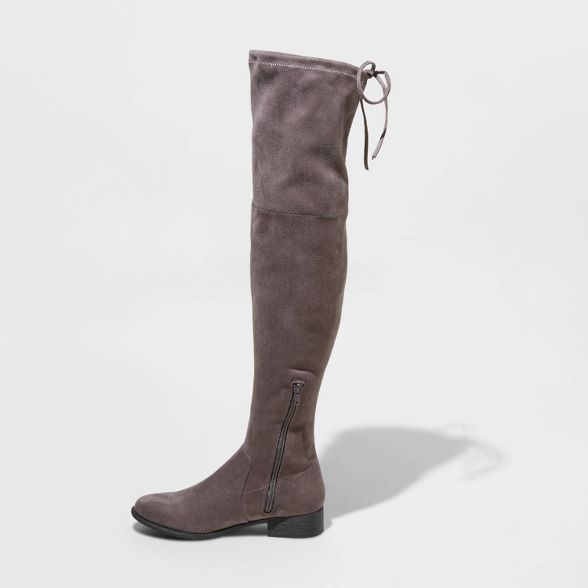 Women's Sidney Microsuede Over the Knee Fashion Boots - A New Day™ | Target