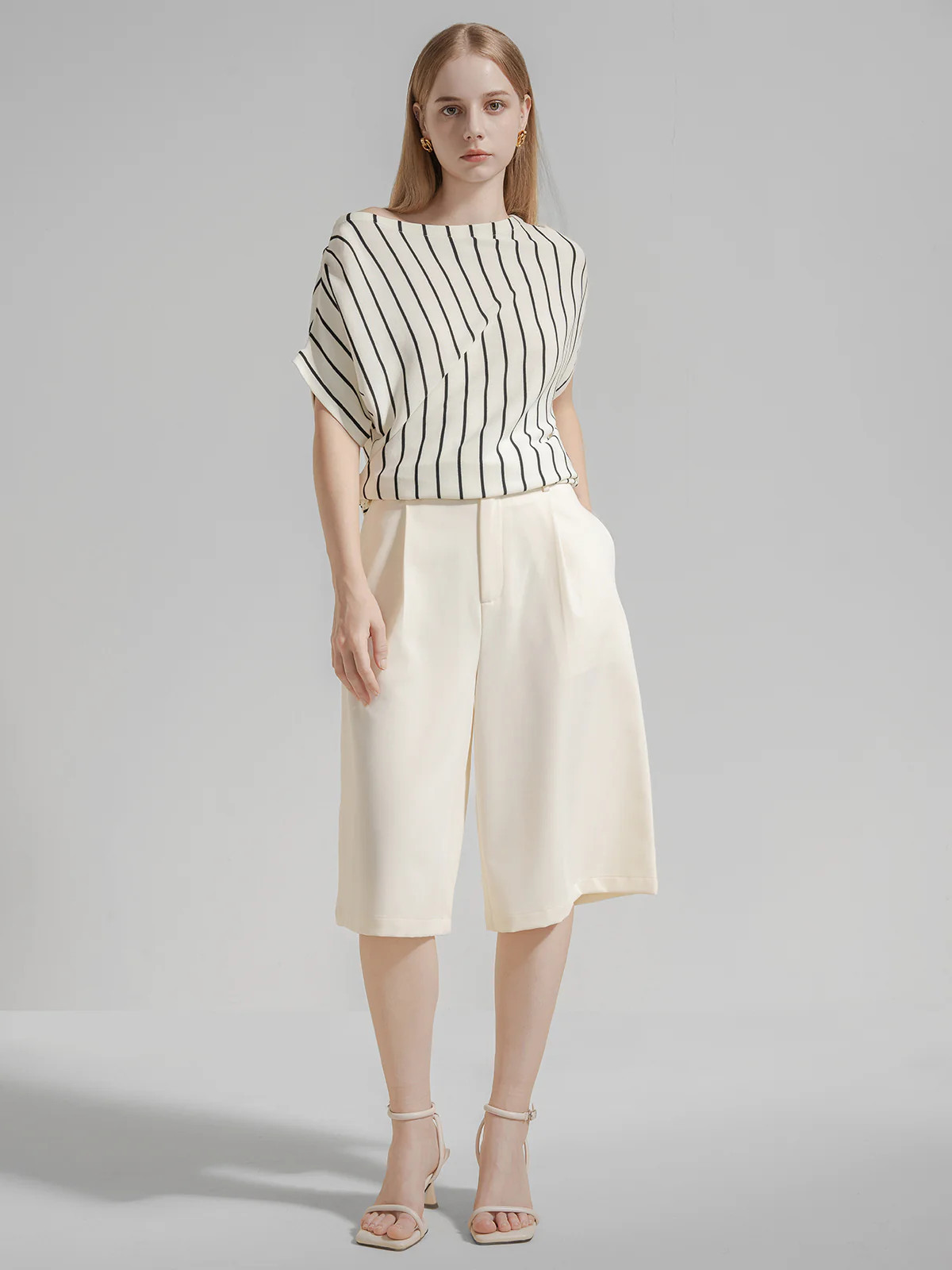 Loose Fit Knee Shorts | SDEER