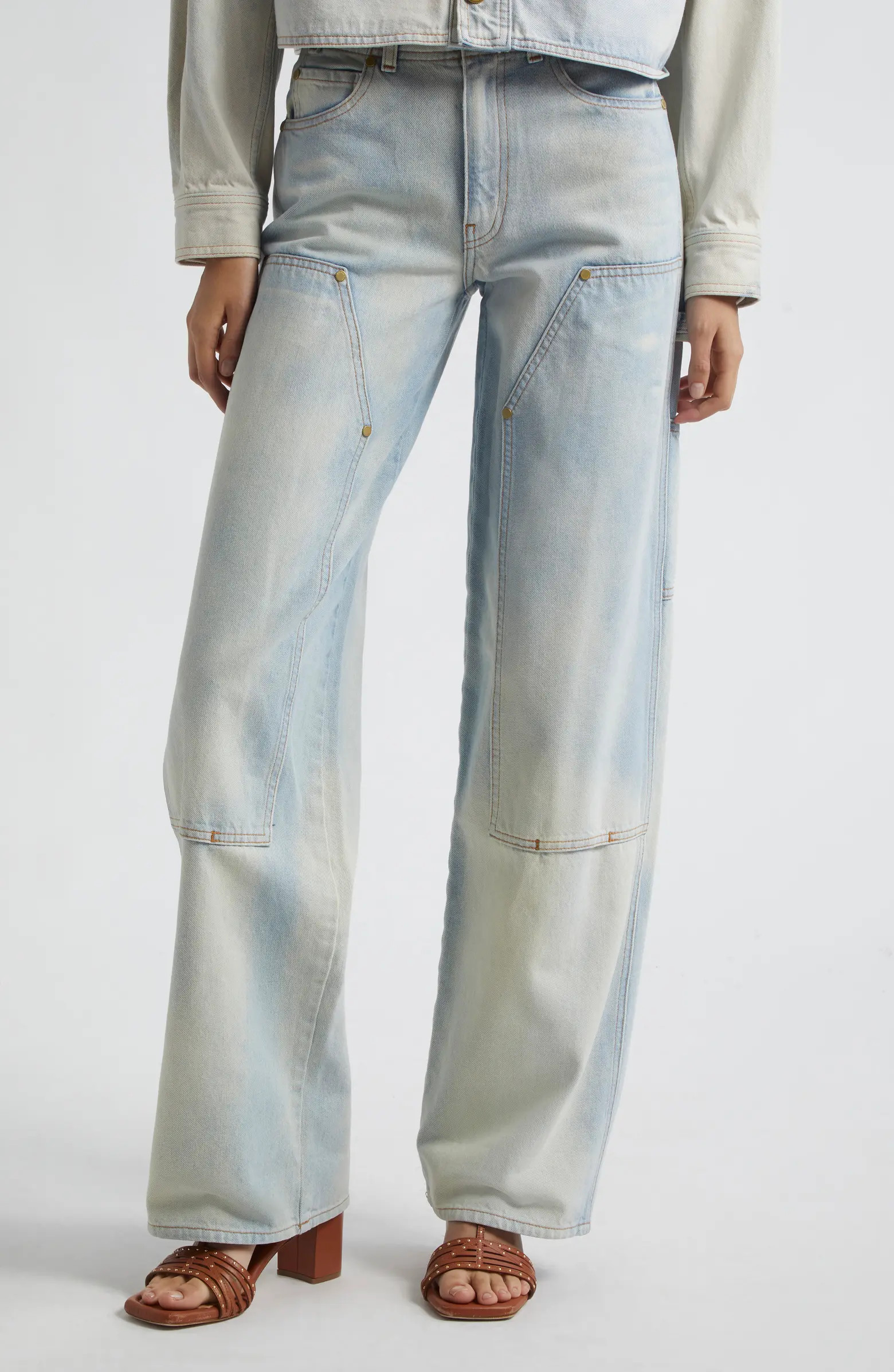 Ulla Johnson The Olympia Wide Leg Carpenter Jeans | Nordstromrack | Nordstrom Rack
