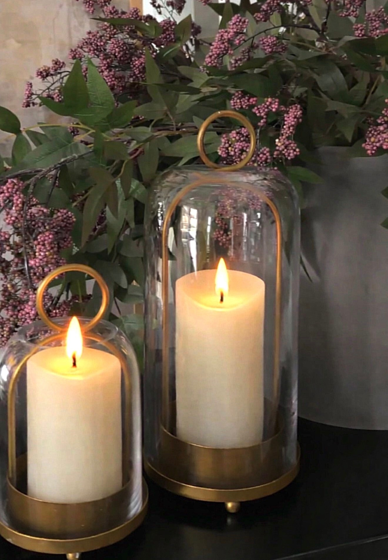 These candle holders look so high end. I paired them with my favorite battery operated candles for a realistic look. 

#LTKHome
