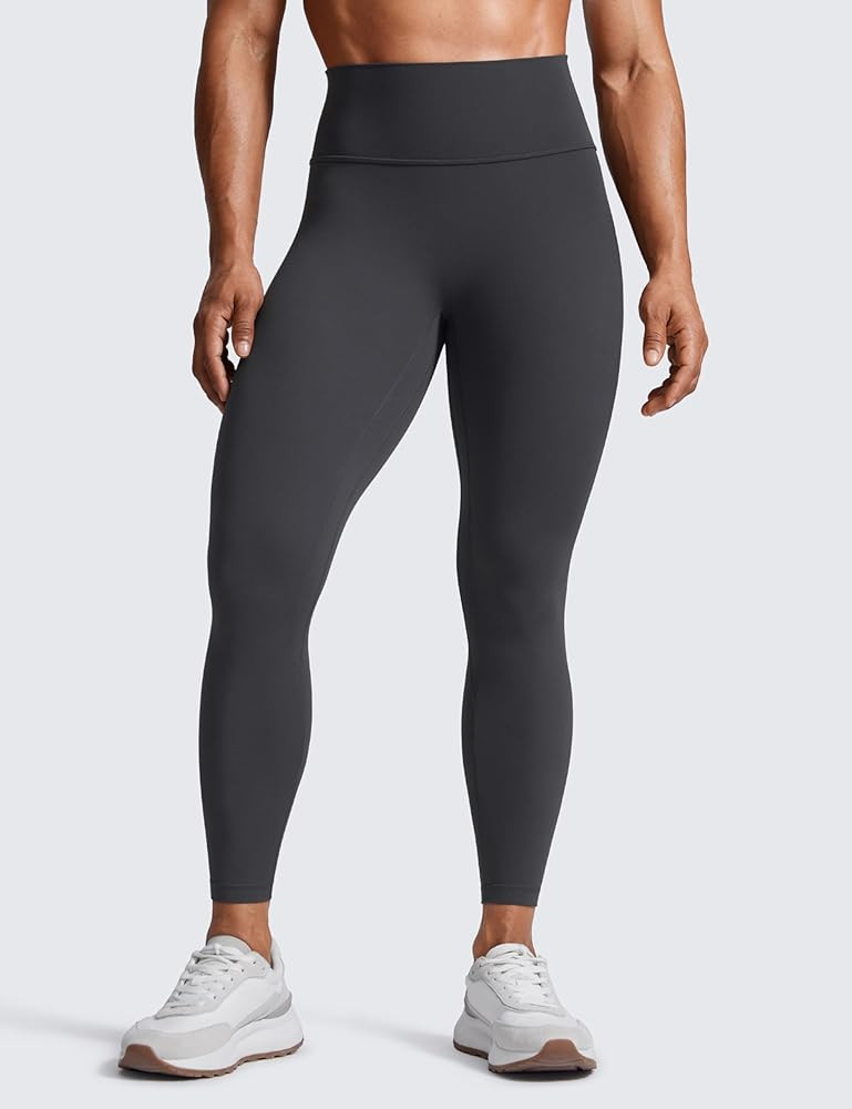CRZ YOGA Secretsculpt Butterlift Workout Leggings 25" - No Front Seam High Waisted Womens Yoga Pa... | Amazon (US)