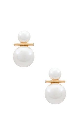 SHASHI Sydney Earrings in Ivory. | Revolve Clothing (Global)