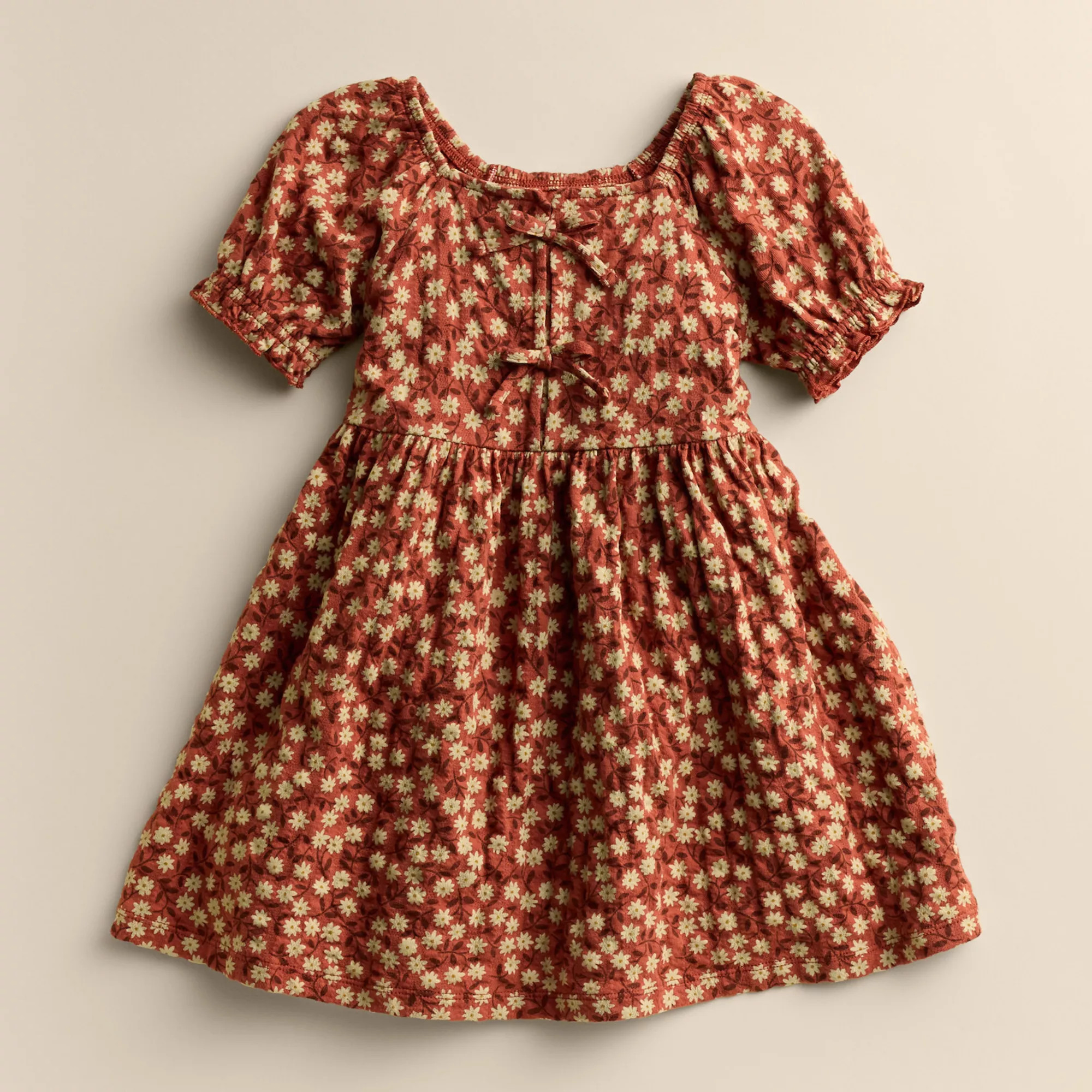 Girls 4-12 Little Co. by Lauren Conrad Puff Sleeve Dress | Kohl's
