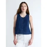 Free Assembly Women's Sleeveless Cropped Top, Sizes XS-XXL | Walmart (US)