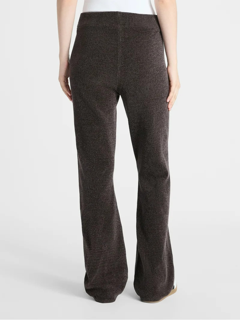 No Boundaries Chenille Flare Pants, 30'' Inseam, Women's | Walmart (US)
