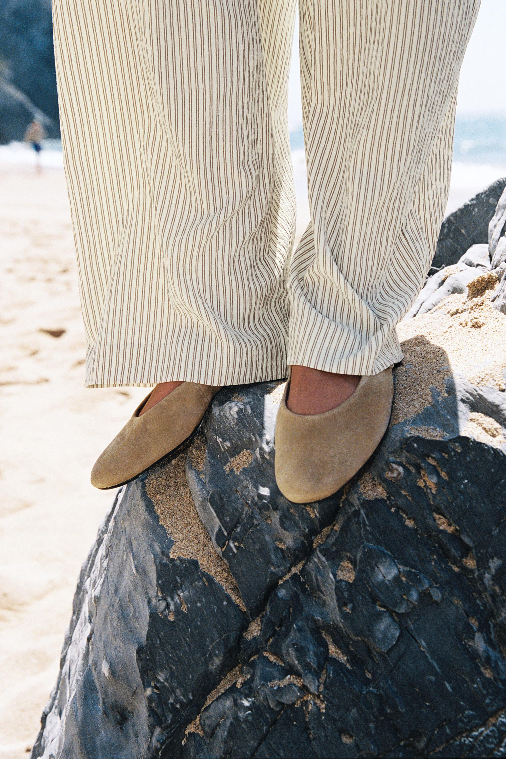 BALLERINA AUS WILDLEDER | Zara DE