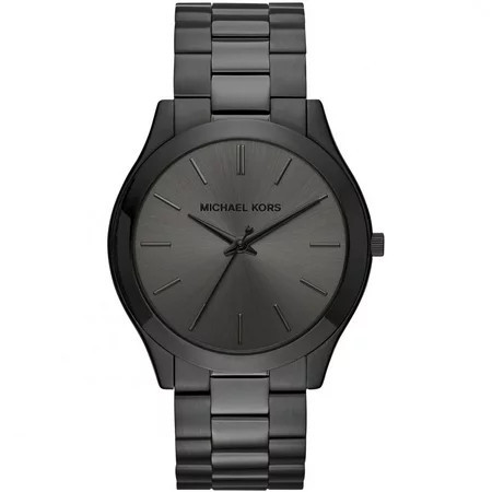 Michael Kors Men s Slim Runway Black Watch MK8507 | Walmart (US)