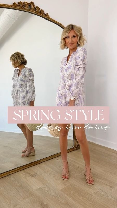 Spring dresses perfect for Easter or an event! Loverly Grey is wearing an XS in each of these! 

#LTKSeasonal #LTKFind #LTKstyletip
