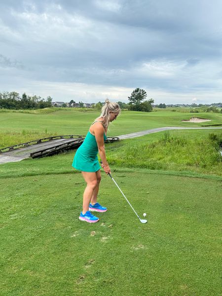 Went golfing today for the first time!!stay true to size in the dress and shoes 

#LTKstyletip #LTKFitness
