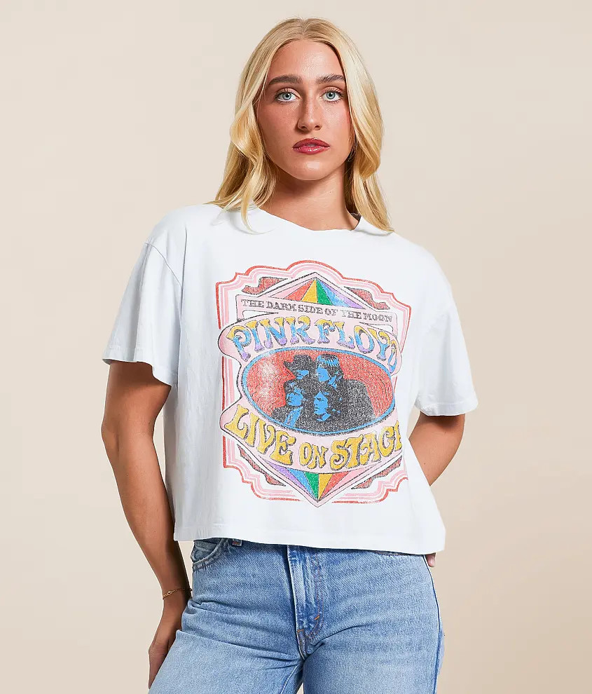 Pink Floyd Cropped Band T-Shirt | Buckle