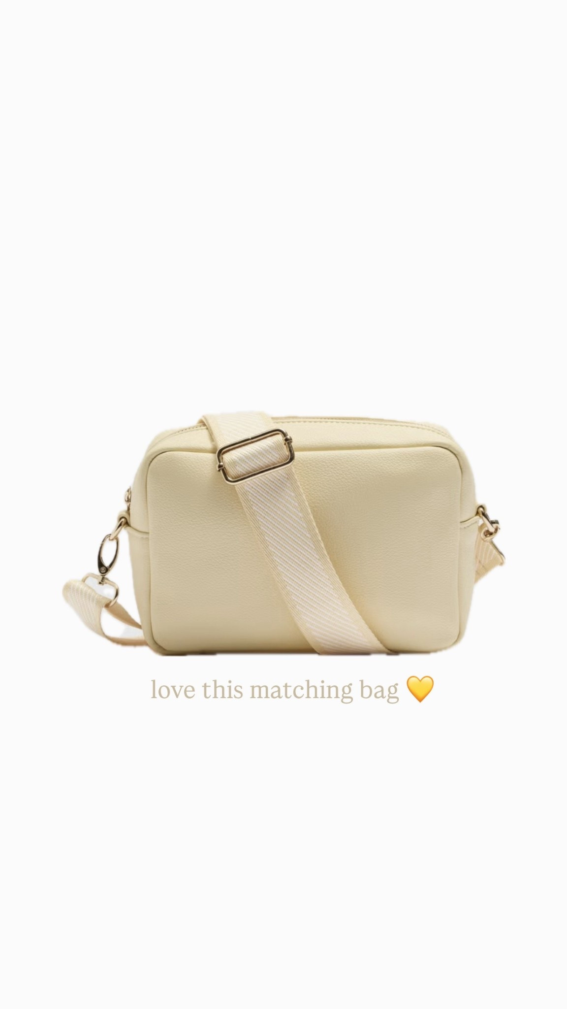 Butter yellow cross body bag 💛

#LTKspring #LTKuk #LTKmidsize