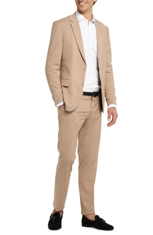 OppoSuits Daily Slim Fit Dark Sand Suit in Beige at Nordstrom, Size 52 Regular | Nordstrom