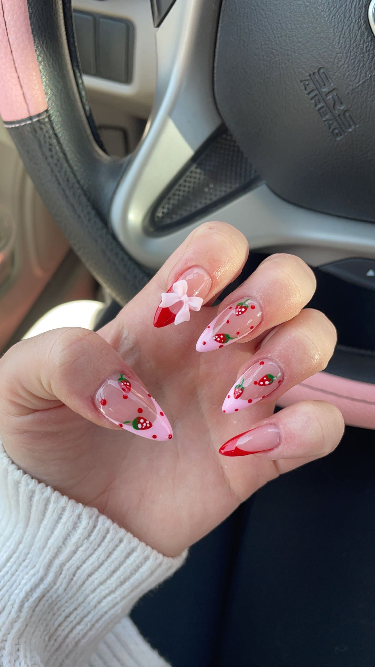 Strawberry nail inspo 

#LTKFindsUnder100 #LTKBeauty #LTKSeasonal
