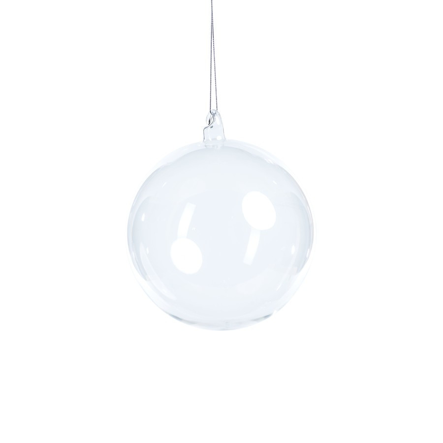 Clear Glass Ornament | Megan Molten