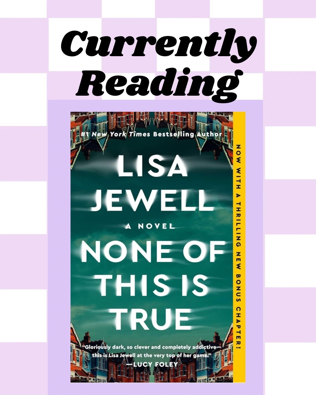 Currently reading and can’t put it down: None of This Is True by Lisa Jewell 📖

If you love psychological thrillers, plot twists, and “wait… WHAT just happened?” moments, this is your next read.

Perfect for:
• thriller lovers
• binge-worthy books
• late-night reading sessions

Linking it here because trust me… you’ll be hooked.

#LTKmomlife #LTKselfcare #LTKdayinmylife