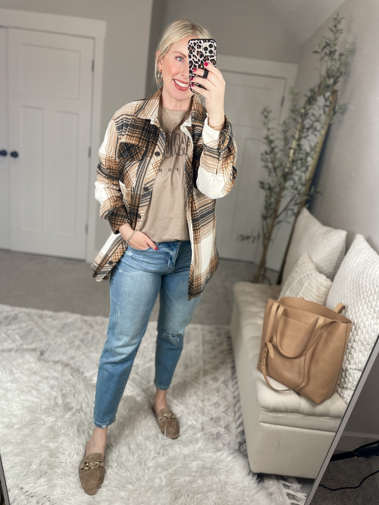 Daily try on, Walmart outfit, Walmart fashion, nsale, Nordstrom Anniversary Sale, Amazon, plaid shacket, graphic tee, Steve Madden flats 

#LTKshoecrush #LTKsalealert #LTKxNSale