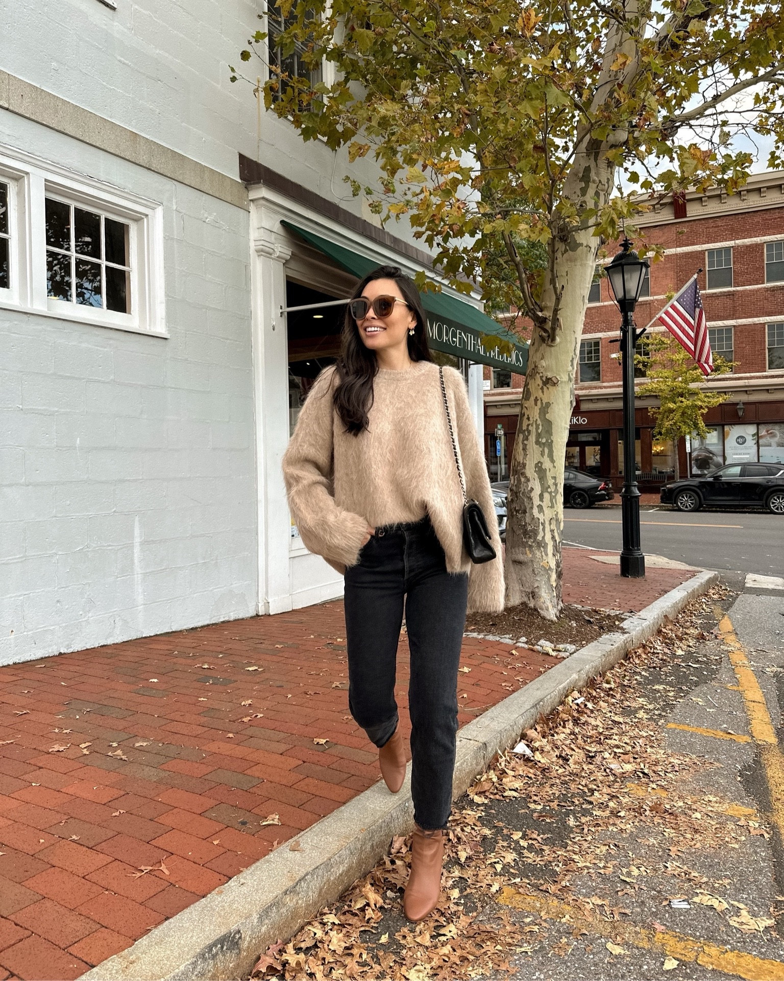 Fall outfit. Sweater, booties, denim jeans. 

#LTKHoliday #LTKShoeCrush #LTKSeasonal
