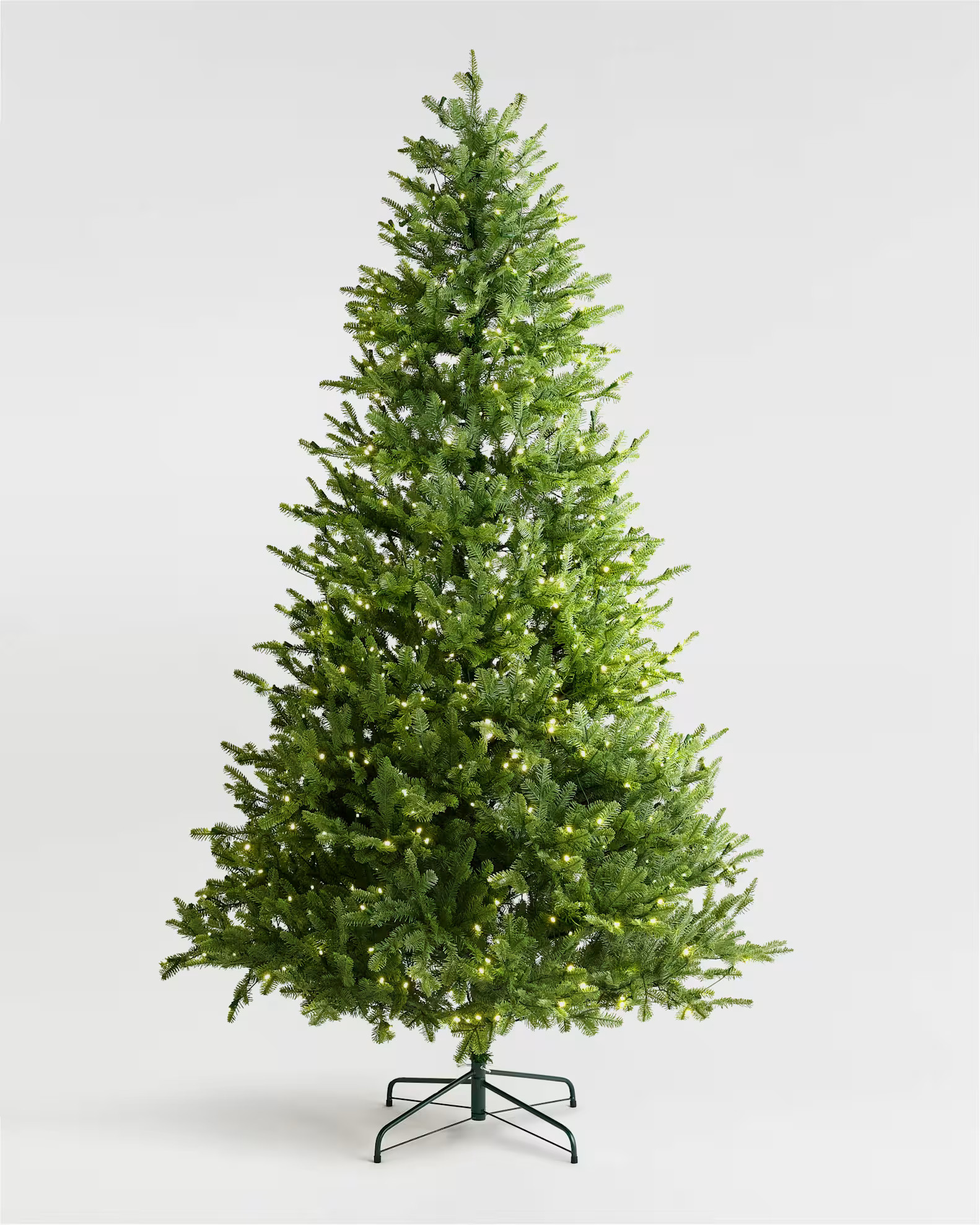 Fraser Fir Christmas Tree: Lit in Forest Green | Quince
