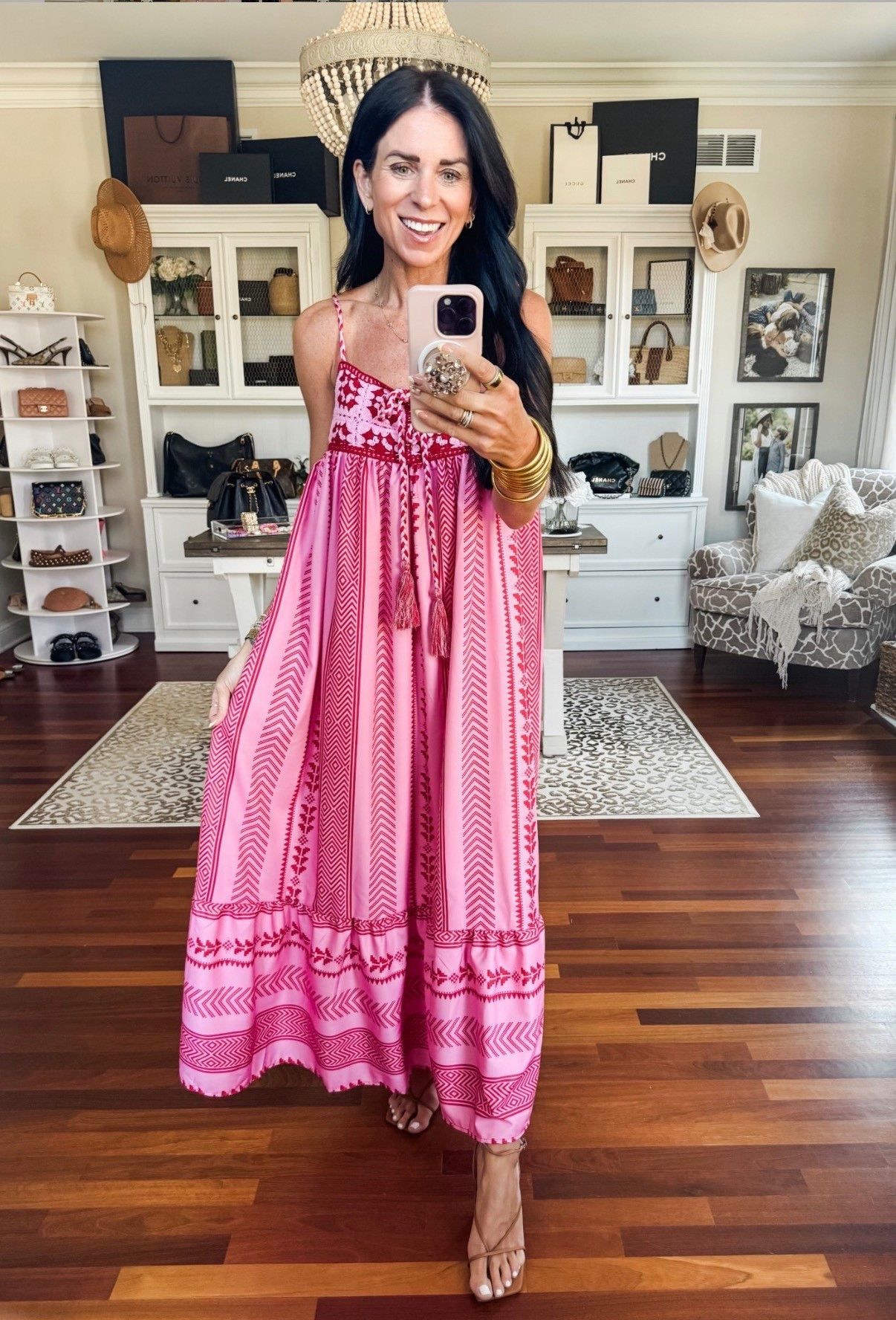 Such a beautiful farm Rio inspired maxi dress 

#LTKFestival #LTKootd #LTKSeasonal