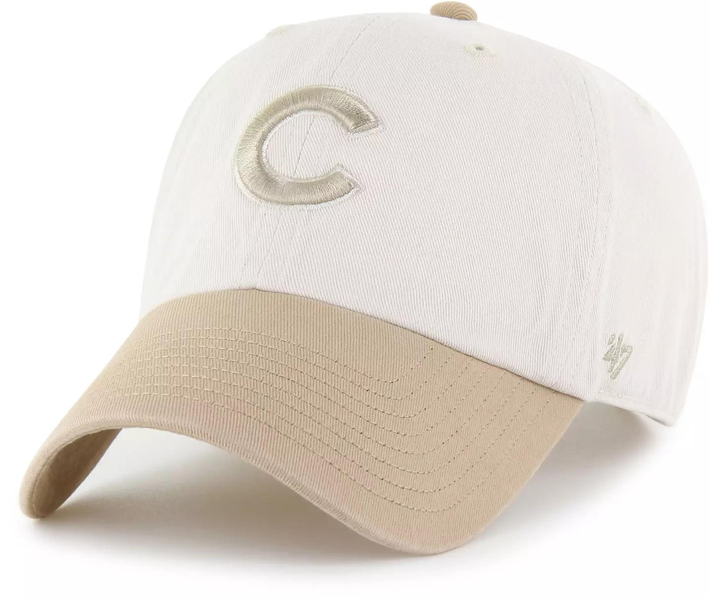 47 Adult Chicago Cubs Tan 2 Tone Desert Clean Up Adjustable Hat | DICK'S Sporting Goods
