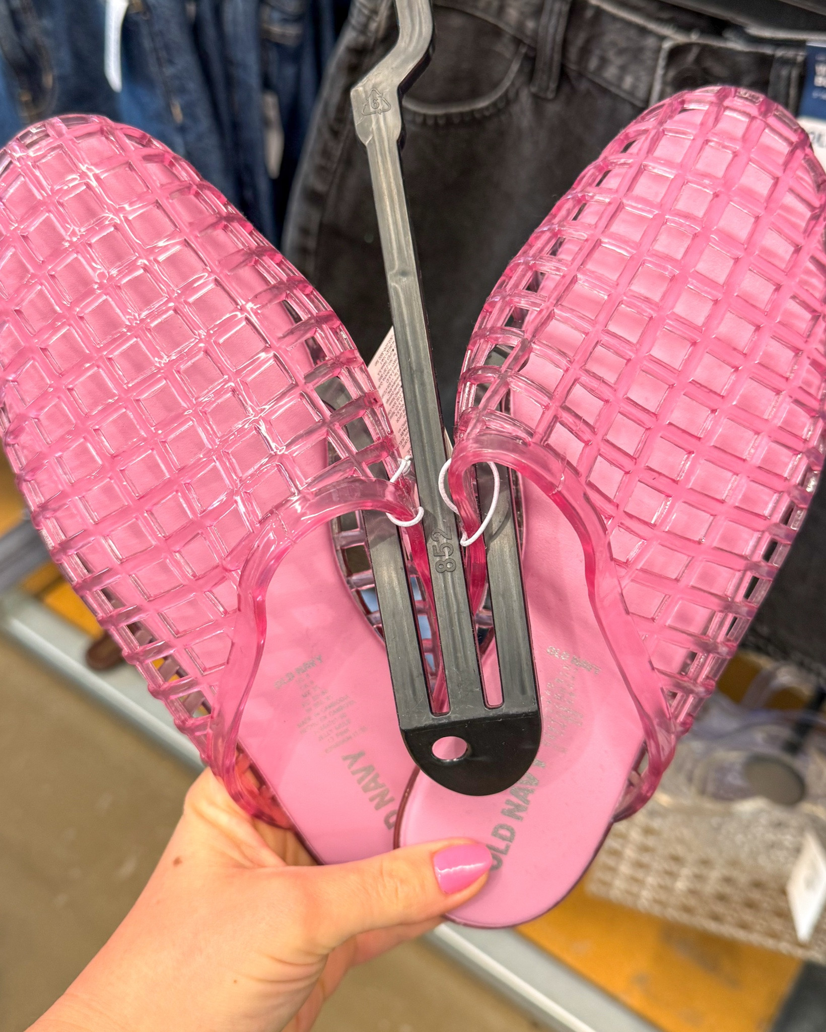 Cute new jelly mules 

#oldnavy #jellyshoes

#LTKootd #LTKdayinmylife #LTKSeasonal