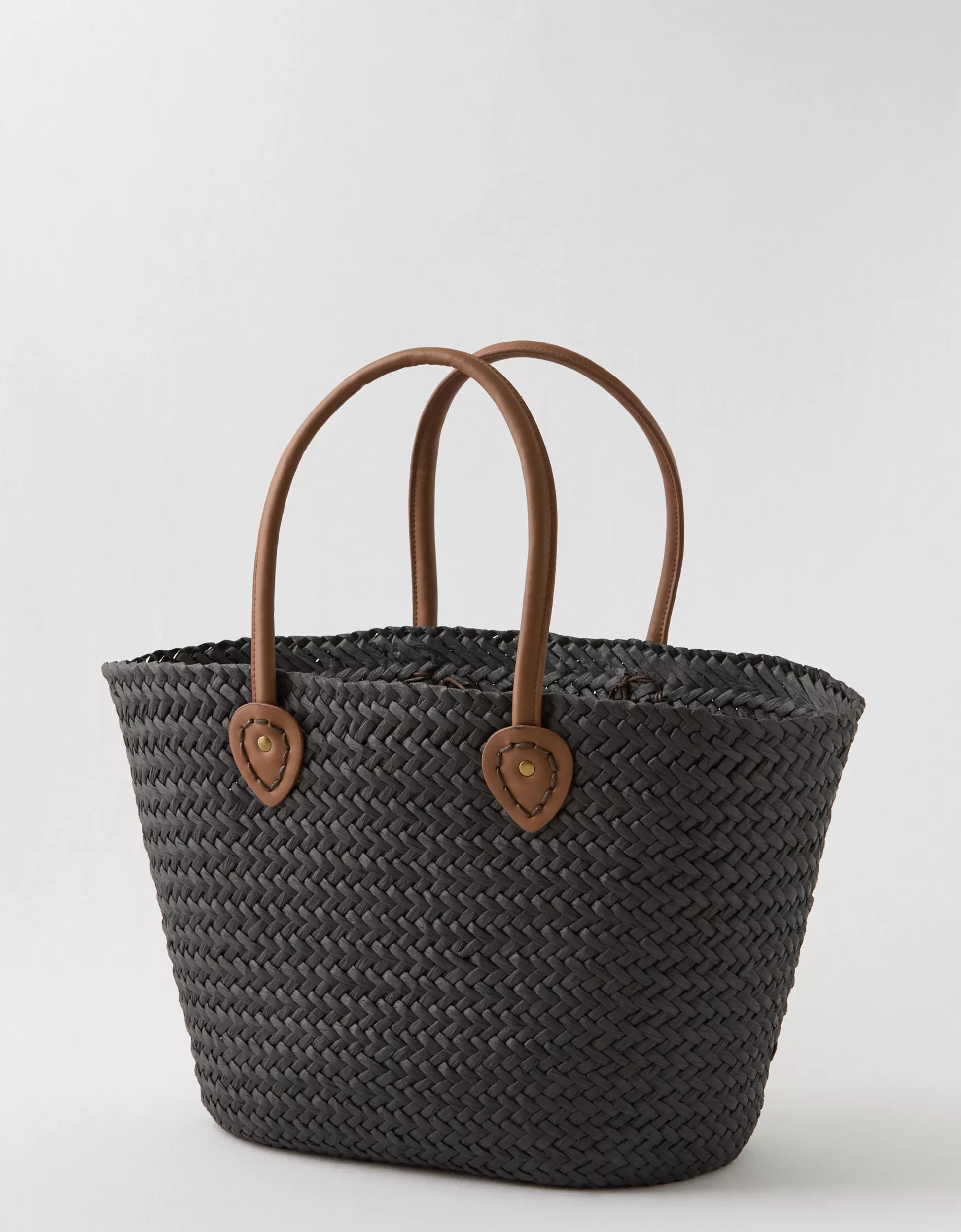 Aerie Oversized Woven Straw Bag | Aerie