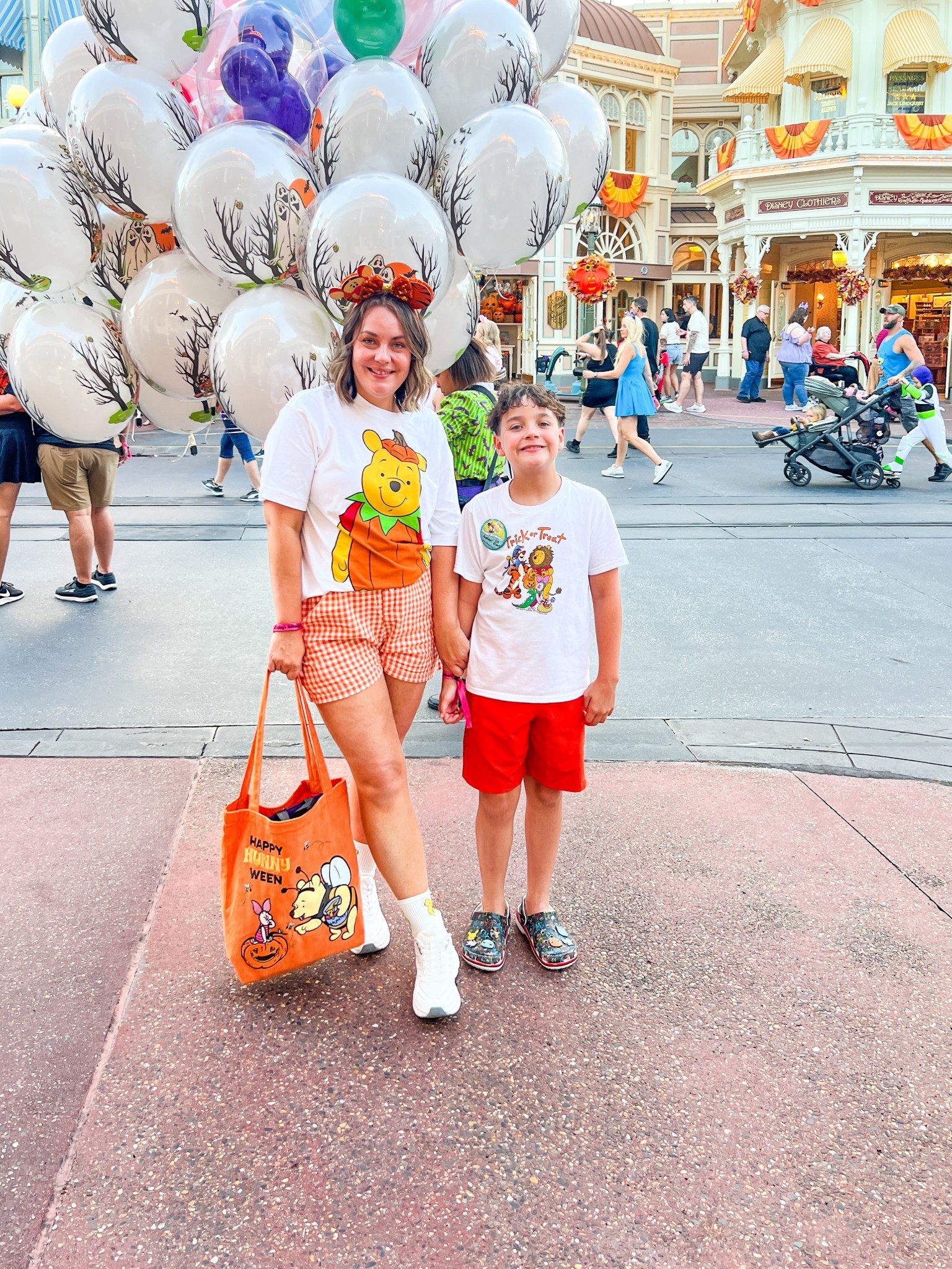 Disney Halloween looks for mom & son 🎃🖤 Comfy, festive, and perfect for park days or pumpkin patch moments! #LTKfamily #DisneyStyle #LTKfallfashion

#LTKHalloween #LTKStyleTip #LTKSeasonal