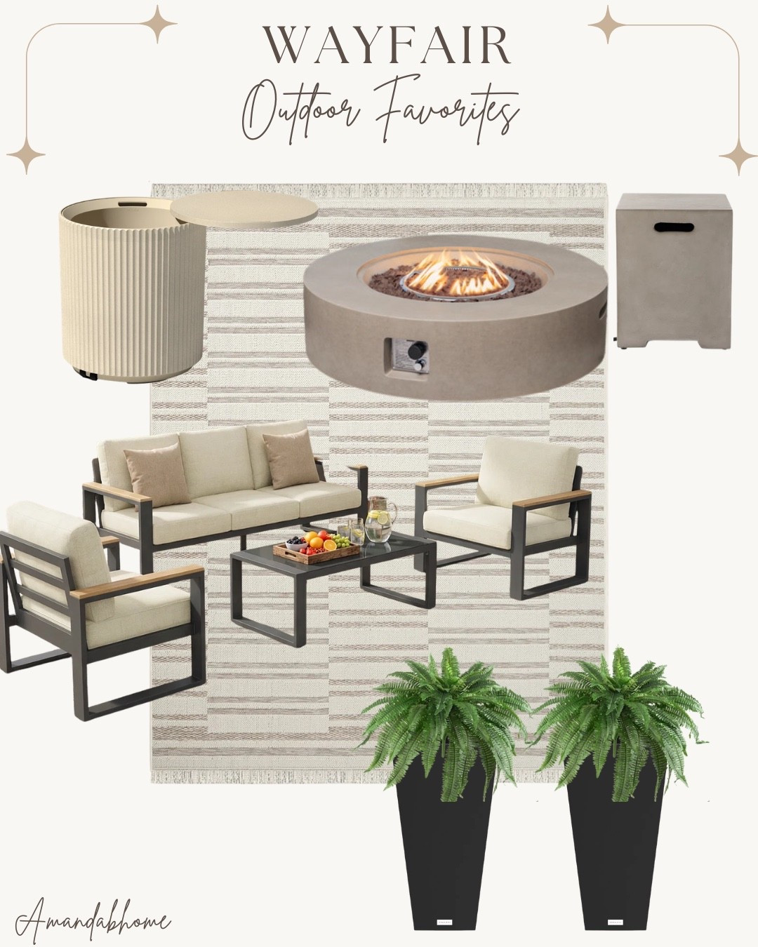 Outdoor decor faves from @Wayfair !

#WayfairPartner #Wayfair #wishyouwerehere #outdoor