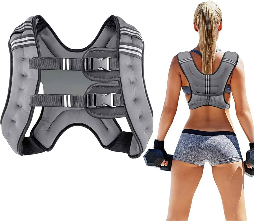 Prodigen Running Weight Vest for Men Women Kids 8 12 16 20 Lbs Weights Included, Body Weight Vest... | Amazon (US)