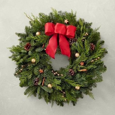 Twas the Night Before Christmas Wreath | Williams Sonoma | Williams-Sonoma