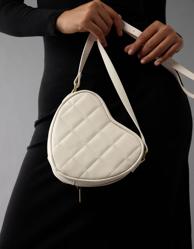 AE Quilted Heart Bag | American Eagle Outfitters (US & CA)