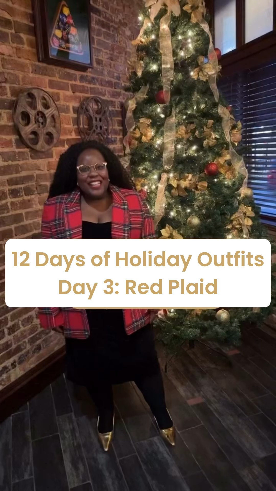 It’s Day 3.  From sophisticated skirts to cozy, oversized blazers, red plaid is the quintessential pattern that screams holiday cheer!  It’s festive without being cheesy and versatile enough to go from a casual tree-trimming party to a stylish office holiday lunch.

I’m showing you how to style this classic print to feel modern and polished, not costume-y. It’s all about pairing it with unexpected textures (like velvet) and sleek accessories.

✨ Don’t let your style fall flat this December!  We’re still counting down with 9 more days of unique holiday outfit ideas.  Make sure you are FOLLOWING and have notifications turned ON so you don’t miss the rest of the countdown!

Are you a subtle plaid wearer or do you go all-out for the pattern? Tell me in the comments! 👇

#HolidayOutfits #RedPlaid #PlaidSeason #12DaysofOutfits #HolidayLookbook