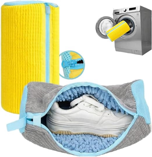 Saco para Lavar Tênis e Sapatos com Zíper Reforçado Proteção para Máquina Lavadora Secadora... | Amazon (BR)
