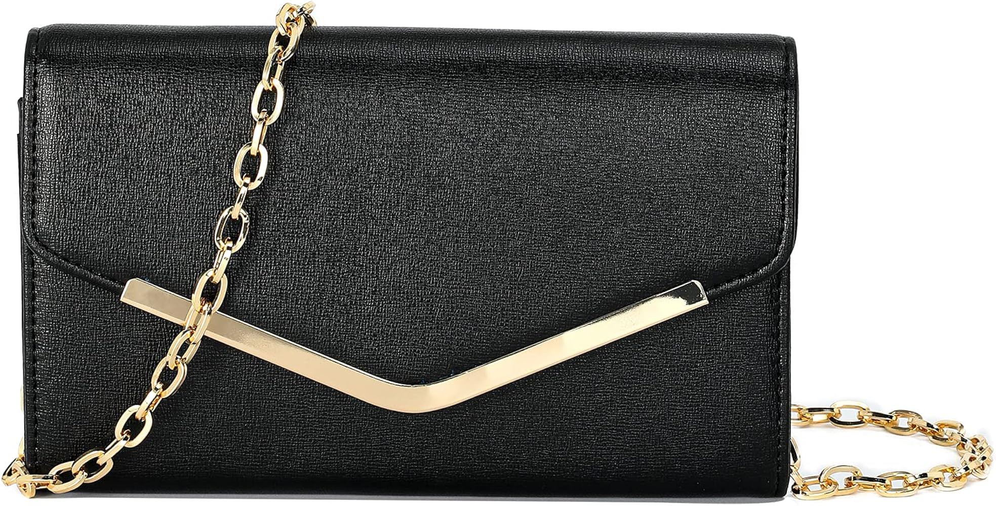 Autumnwell Clutch Purse Evening Bag for Women，Envelope Handbag With Detachable Chain for Weddin... | Amazon (US)