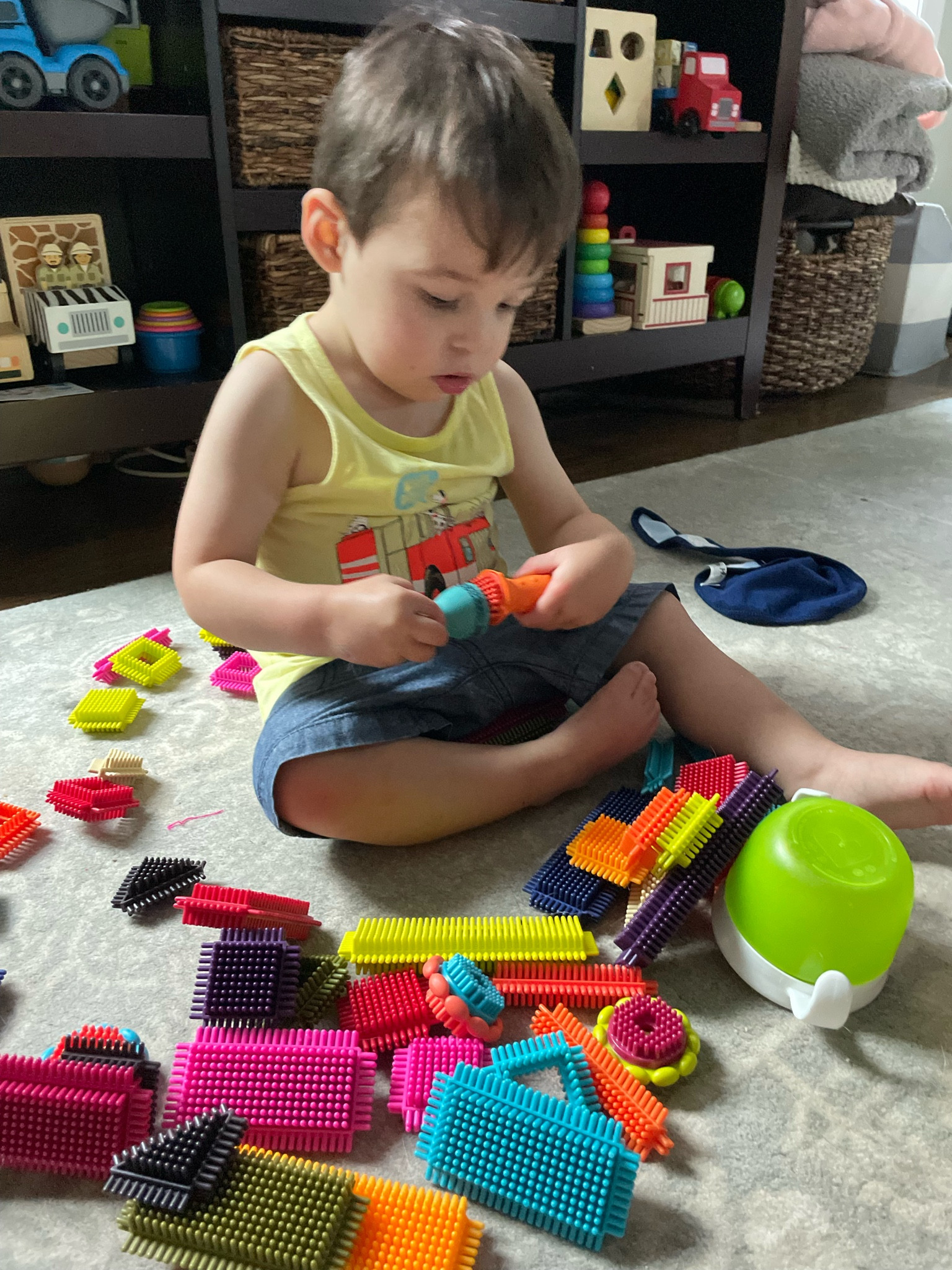 B. toys toy sale happening at Target now. Including my 1.5 year old son’s favorites. Bristle blocks, pull back cars, lap drawing board, play guitar, and more. Anything listed as exact are items we have and love. Anything listed as similar are similar to toys he’s loving from other brands. My 4 year old still plays with these too. 

#LTKbaby #LTKfamily #LTKkids