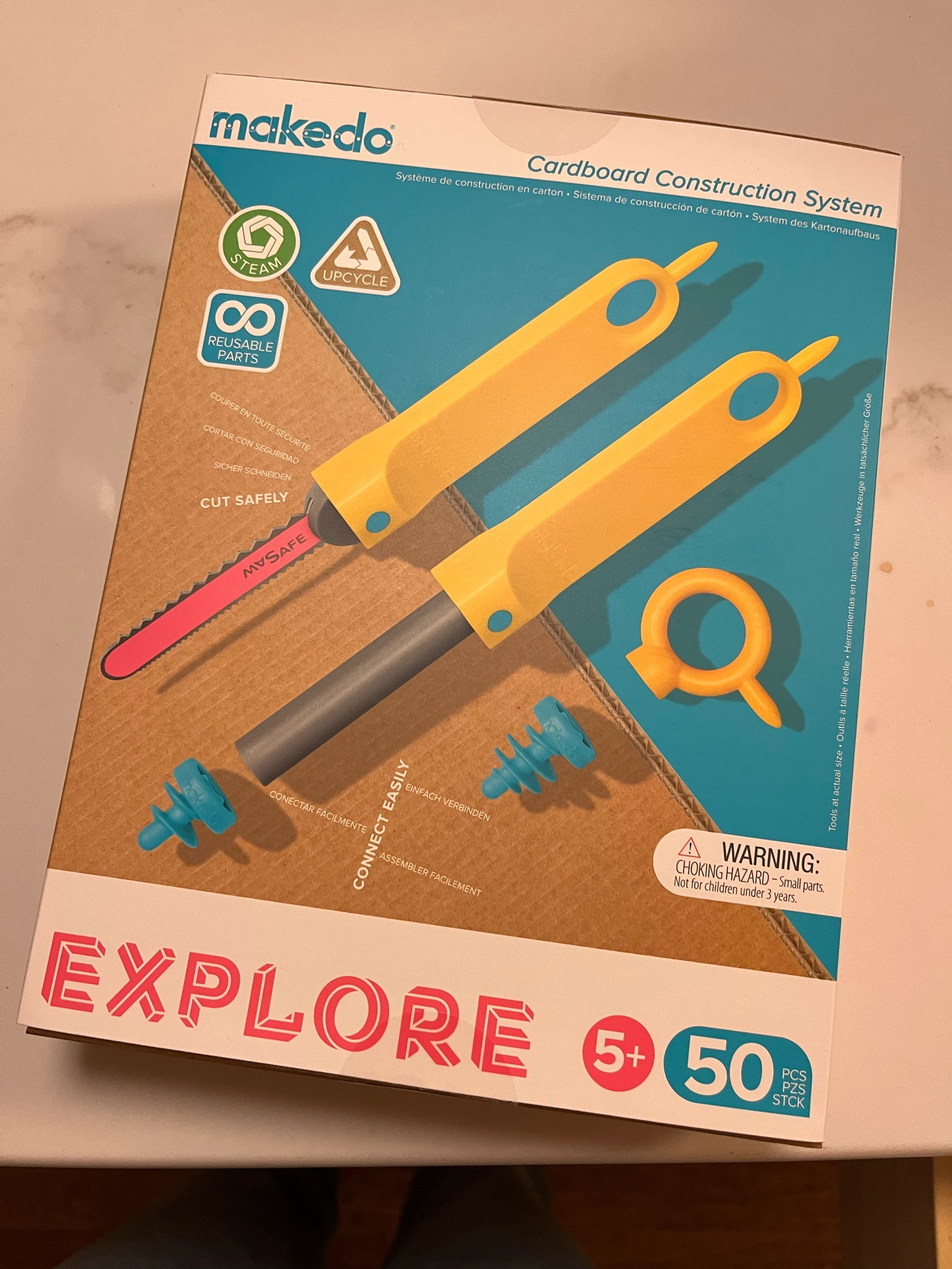 Great gift for kids - Cardboard construction kit 