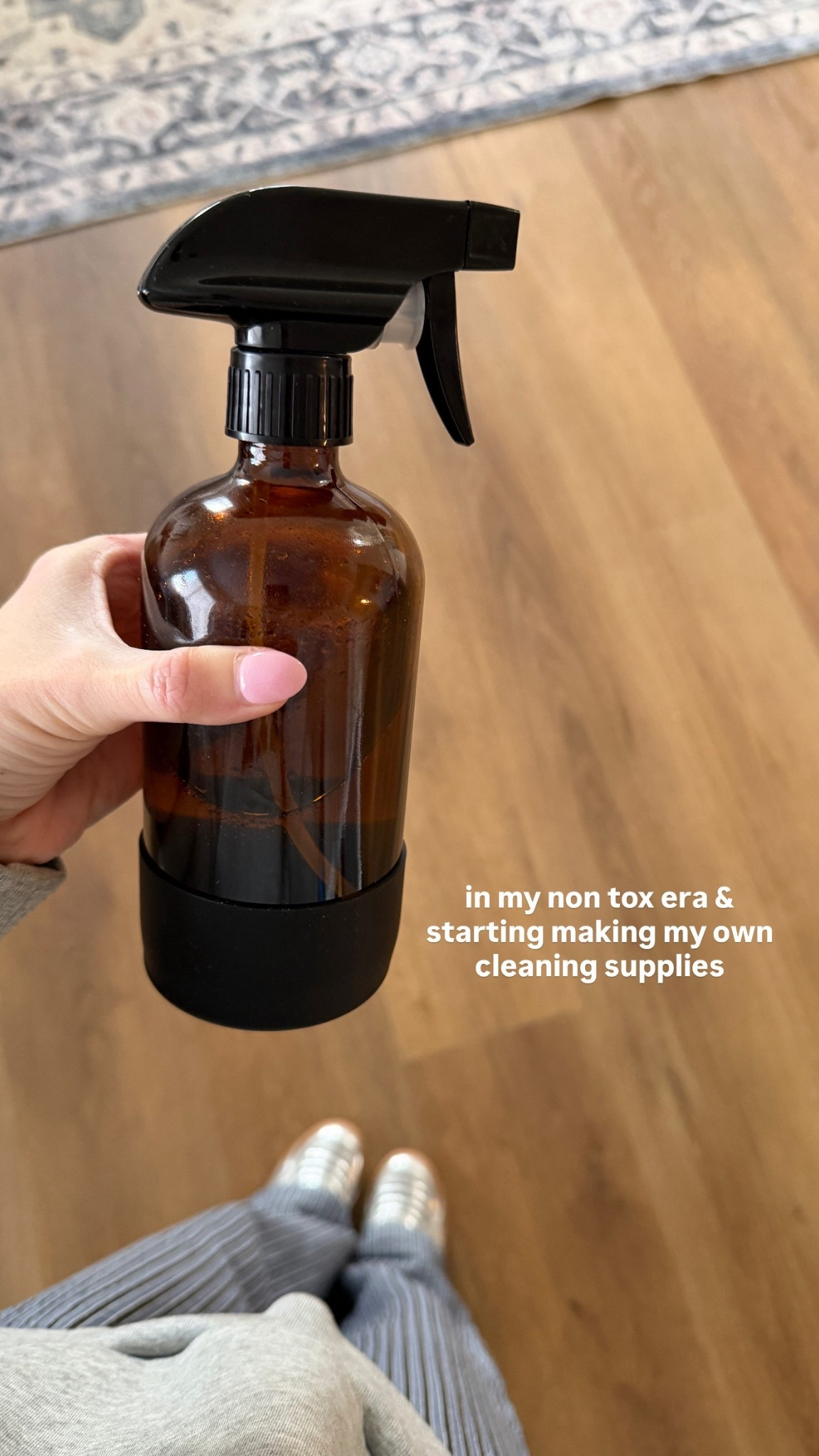 What I used to make my daily household cleaner 🧼🫧✨ White vinegar, distilled water & essential oils 🧽 

#LTKFindsUnder50 #LTKHome #LTKselfcare