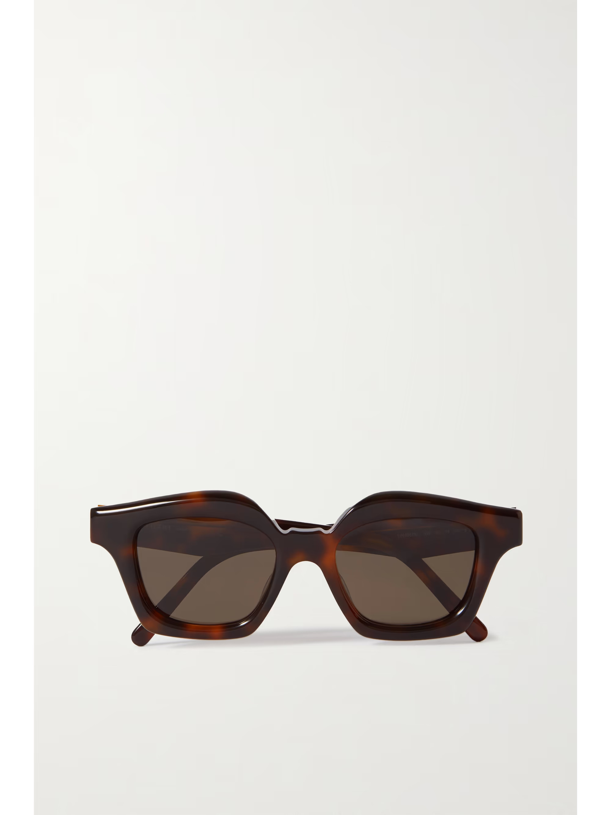 Square-frame tortoiseshell acetate sunglasses | NET-A-PORTER (US)
