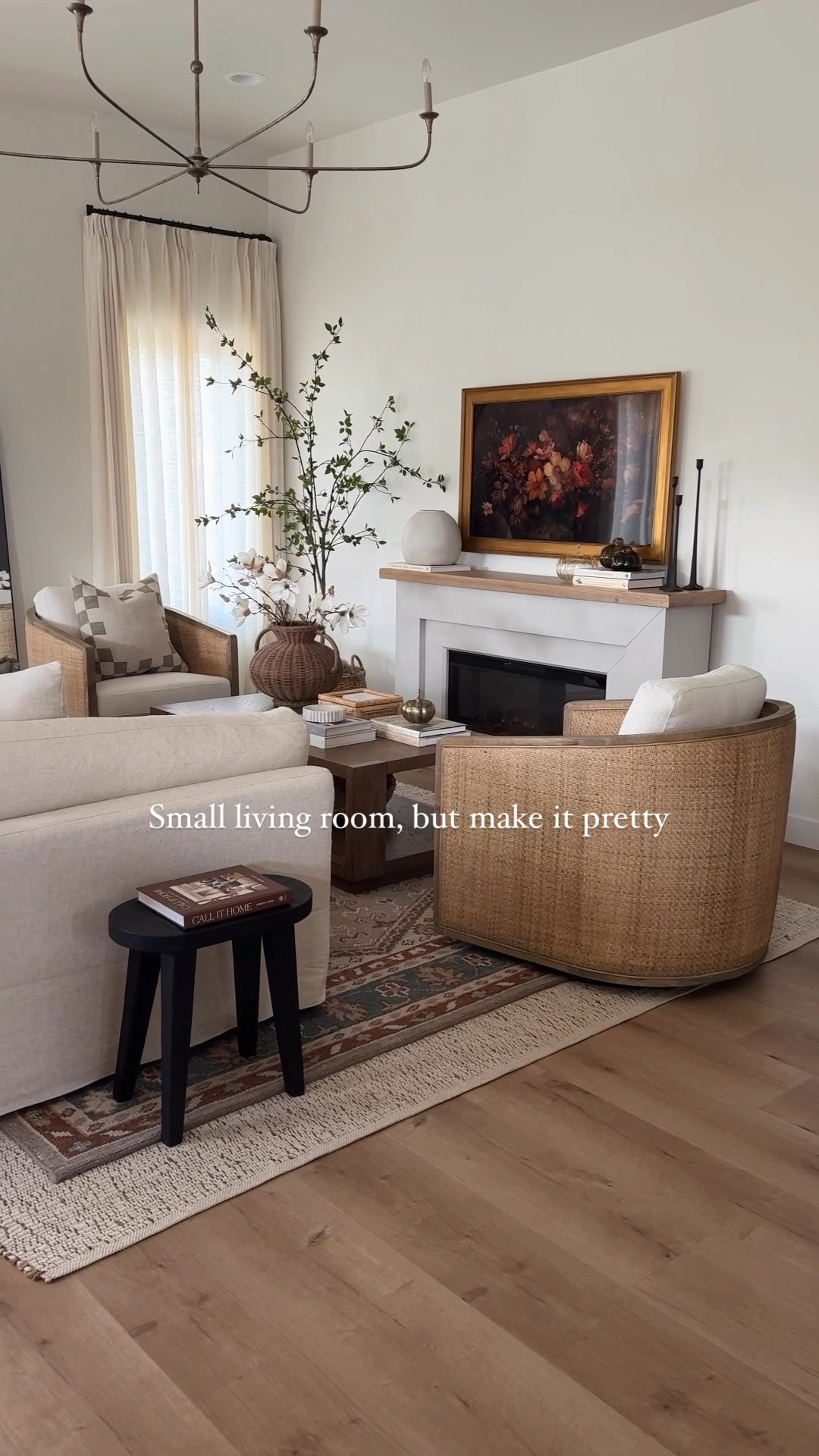 New @wayfair finds! I have been wanting to add more warmth to our living room and these new rattan swivel chairs and coffee table are just what I was looking for! #WayfairPartner

The boucle fabric on the chairs is an added bonus and I love that the chairs swivel. Did I mention that this coffee table is under $400?! It’s the perfect darker wood tone and I love that it has a bottom shelf. 


#LTKSaleAlert #LTKStyleTip #LTKHome