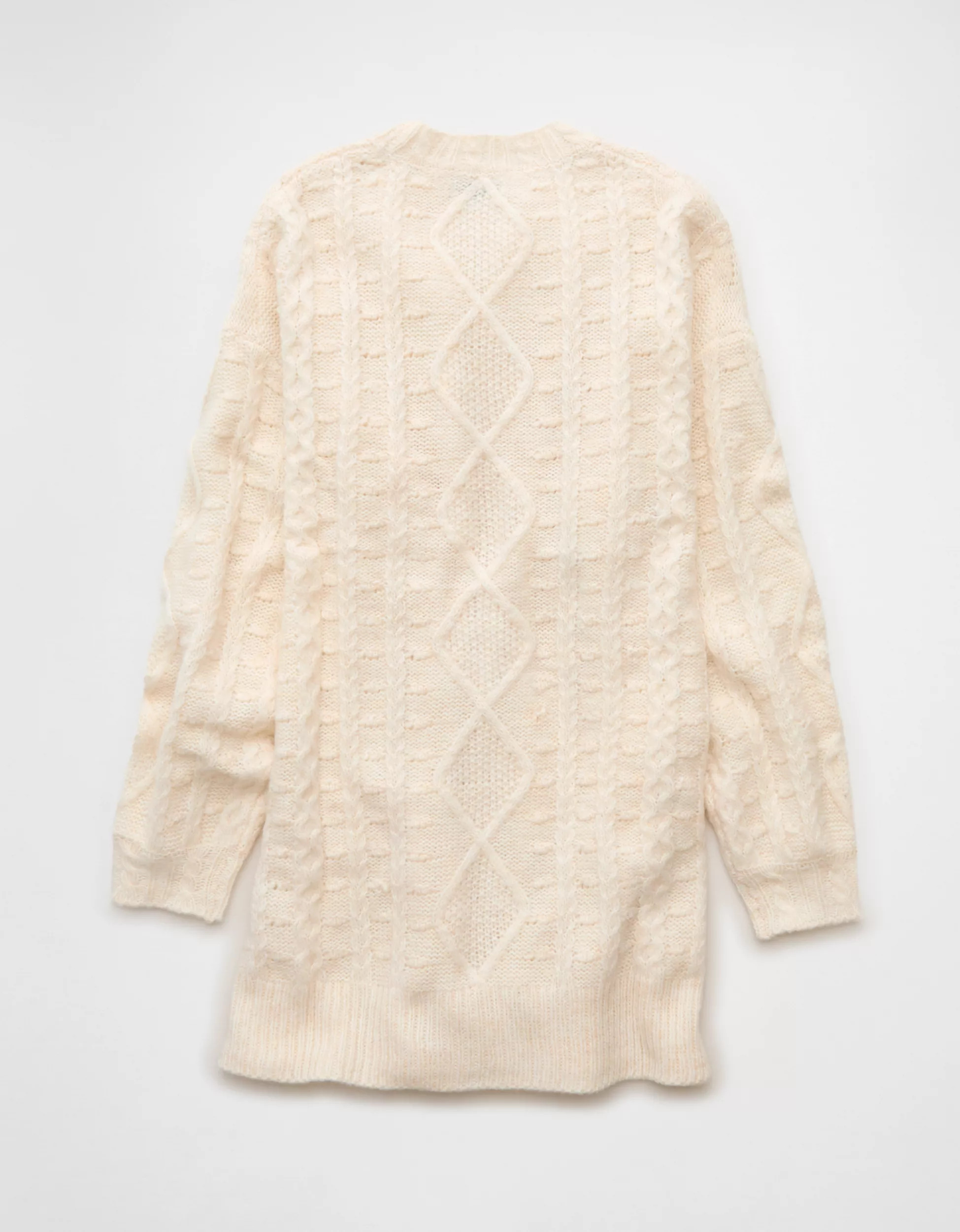 AE Oversized Cable Knit Sweater Dress | American Eagle Outfitters (US & CA)