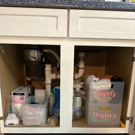 Kitchen organization under sink organization home 

#LTKhome