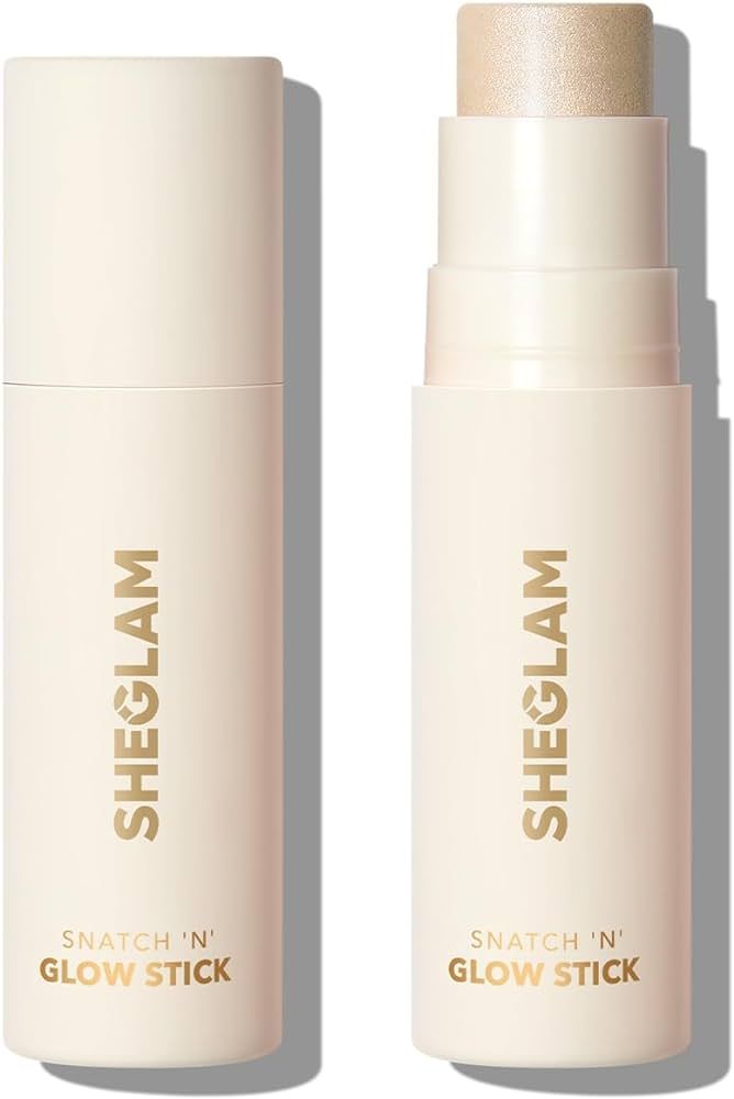 SHEGLAM Cream Highlighter Stick Long Lasting Brightening Non-Caking Highlighter Makeup - Vanilla ... | Amazon (US)