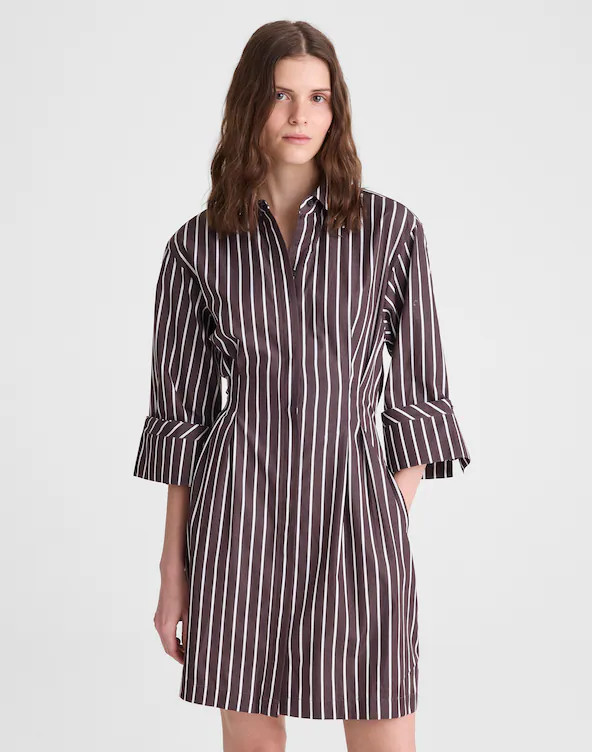 Tucked Mini Shirtdress | Madewell